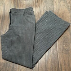 Calvin Klein Modern Fit Charcoal Pinstripe Pants